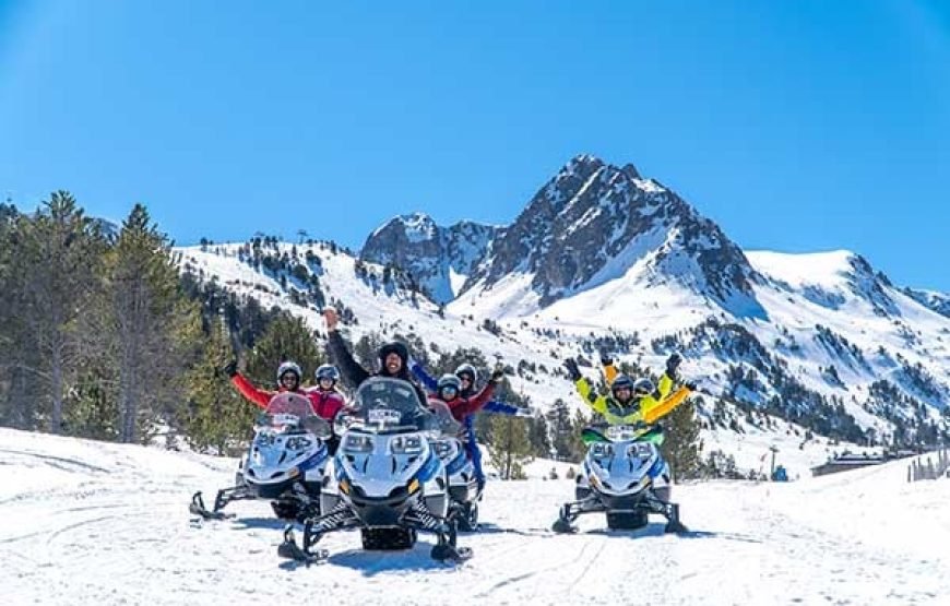 Excursion en Moto de nieve
